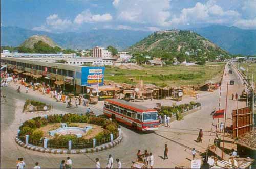 view of Palani town