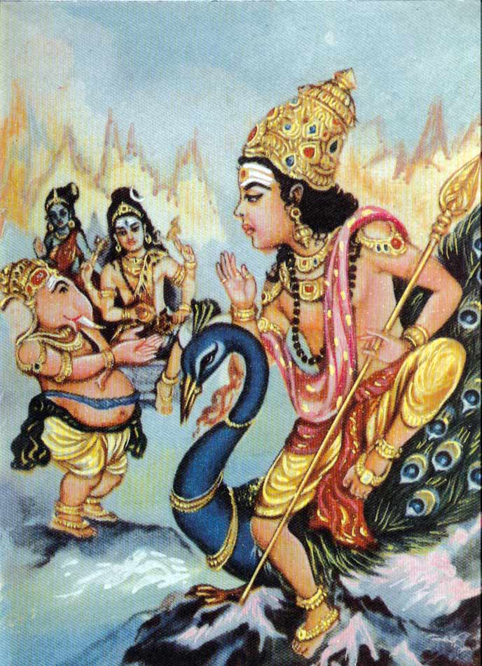 Muruga's anger