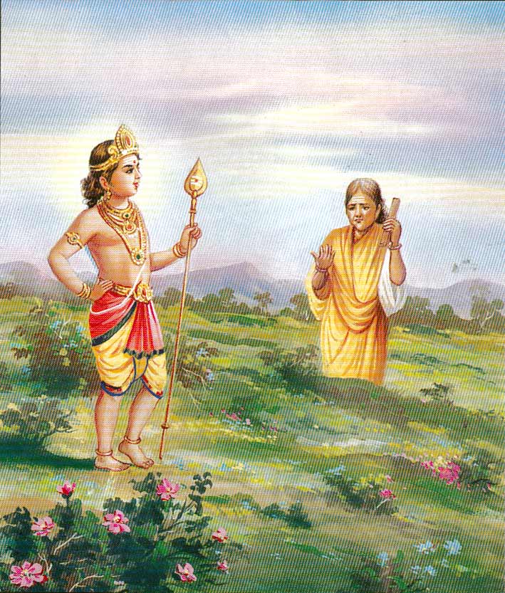 Muruga meets Avvaiyar