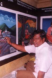 V Chandrasekaran at work