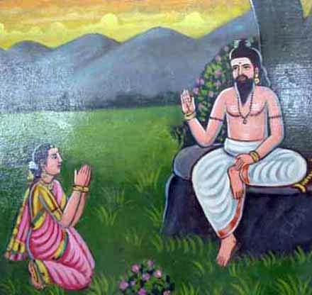 Maya seeks advise from sage Sukracharyar on expanding her race.