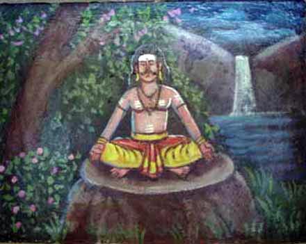 Curapatuman seeks the grace of Lord Siva by performing tapas