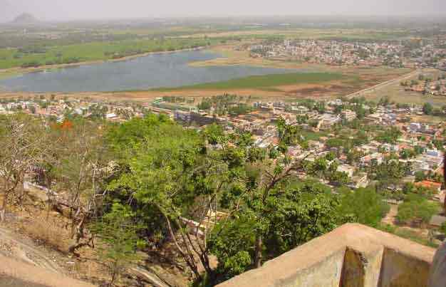 Palani Town seen from Palani Malai